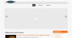 Desktop Screenshot of el-greco-zella-mehlis.de